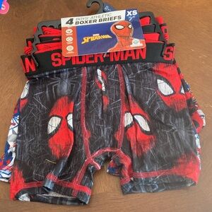 Spiderman Kids' Boxer Briefs - Red and Black